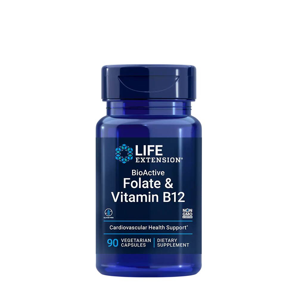 Life Extension Bioactive Folate Vitamin B Veg Kapsel