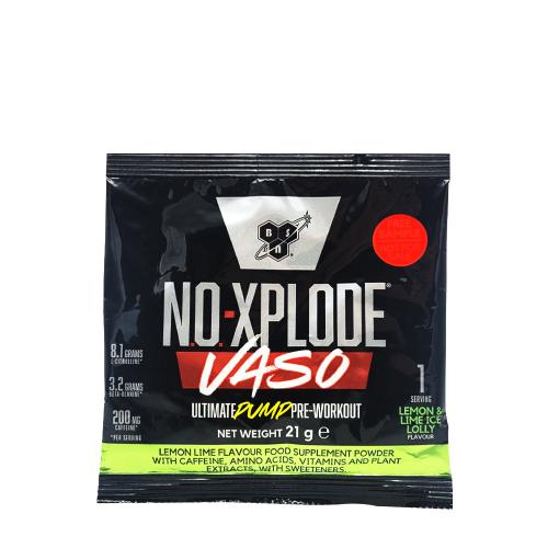 BSN N.O.-Xplode Vaso Sample (1 Portionen, Lemon & lime ice lolly)