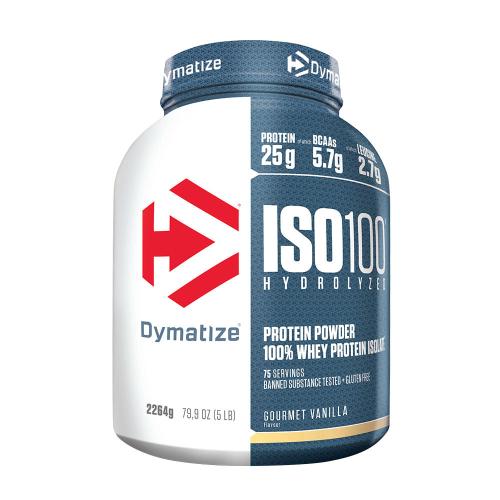 Dymatize ISO100 Hydrolyzed (2264 g, Gourmet-Vanille)