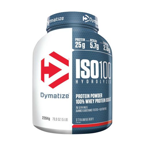 Dymatize ISO100 Hydrolyzed (2264 g, Erdbeere)