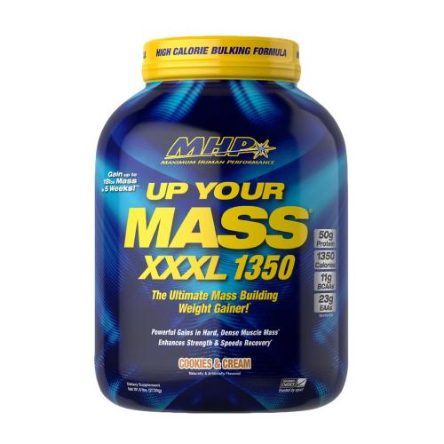 MHP Up Your Mass XXXL 1350 - Mass Gainer (2.72 kg, Cookies & Cream)