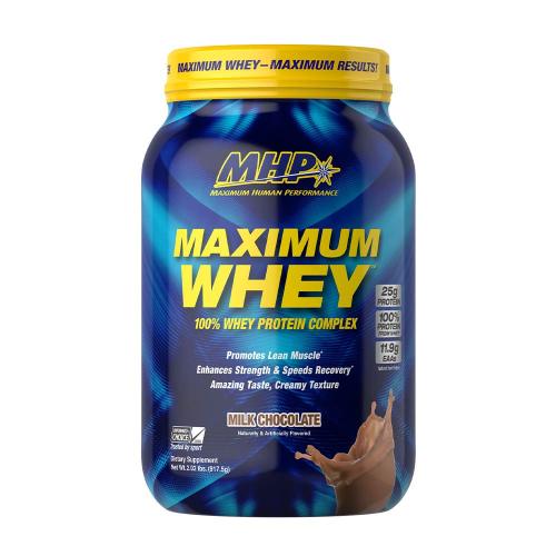 MHP Maximum Whey - 100% Whey Protein (918 g, Milchschokolade)