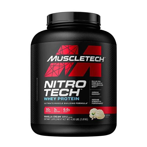 MuscleTech Nitro-Tech™ - Molkenprotein (1.81 kg, Vanille)