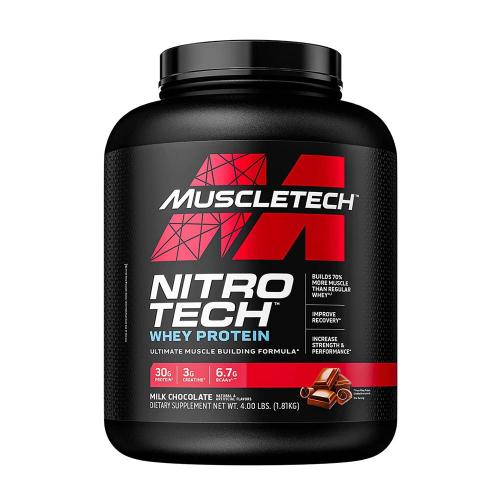 MuscleTech Nitro-Tech™ - Molkenprotein (1.81 kg, Milchschokolade)