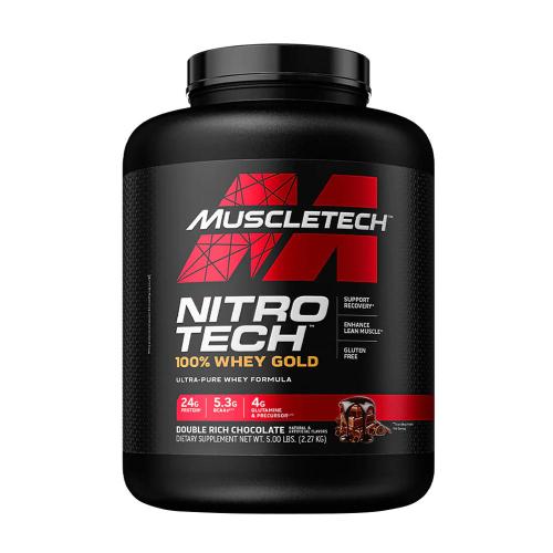MuscleTech Nitro-Tech 100% Whey Gold (2.27 kg, Doppelt reichhaltige Schokolade)