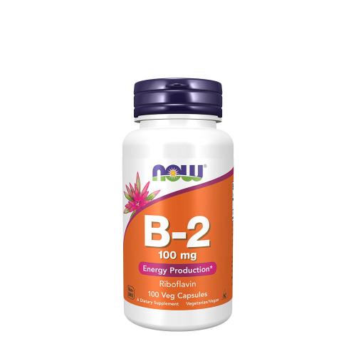 Now Foods Vitamin B-2 (Riboflavin) 100mg (100 Kapseln)