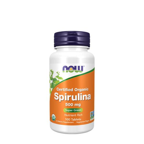 Now Foods Spirulina 500 mg, Organic (100 Tabletten)
