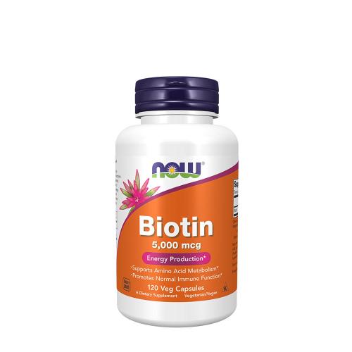 Now Foods Biotin 5000 mcg Kapsel (120 veg.Kapseln)