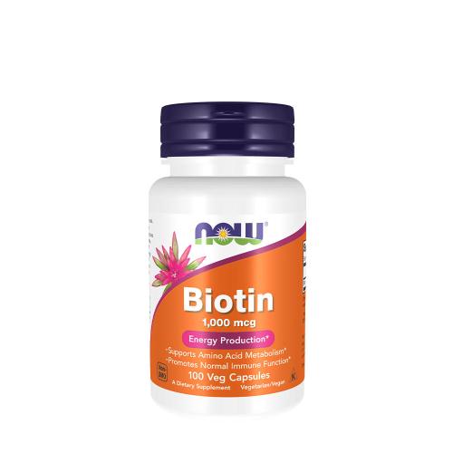 Now Foods Biotin 1000 mcg (100 Kapseln)