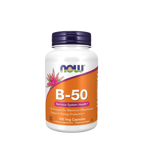 Now Foods Vitamin B-50 - Vitamin B50 Kapsel (100 veg.Kapseln)