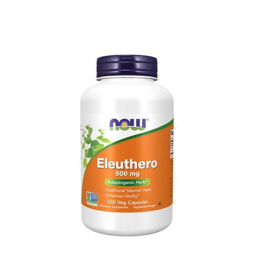 Now Foods Eleuthero 500 mg (250 veg.Kapseln)
