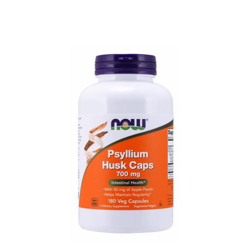 Now Foods Psyllium Husk 750 mg (180 Kapseln)