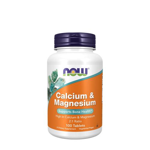 Now Foods Calcium & Magnesium (100 Tabletten)