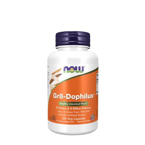 Now Foods Gr8-Dophilus™ - Verdauungsunterstützung Kapsel (120 veg.Kapseln)
