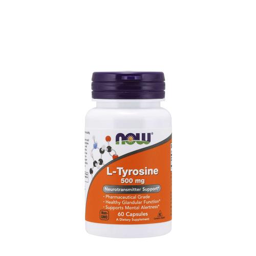Now Foods L-Tyrosine 500 mg (60 Kapseln)