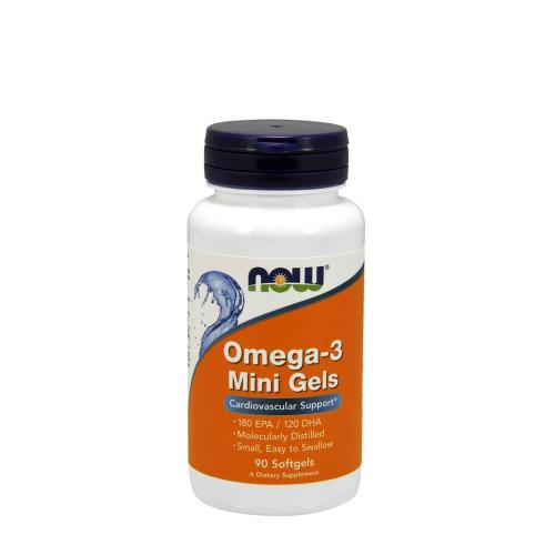 Now Foods Natürlicher Omega-3 Fischöl-Konzentrat (90 Weichkapseln)
