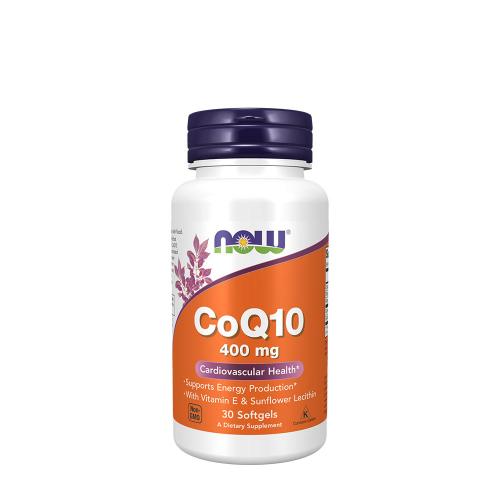 Now Foods CoQ10 400 mg (30 Weichkapseln)