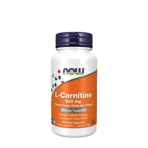 Now Foods L-Carnitine 500 mg (60 Kapseln)