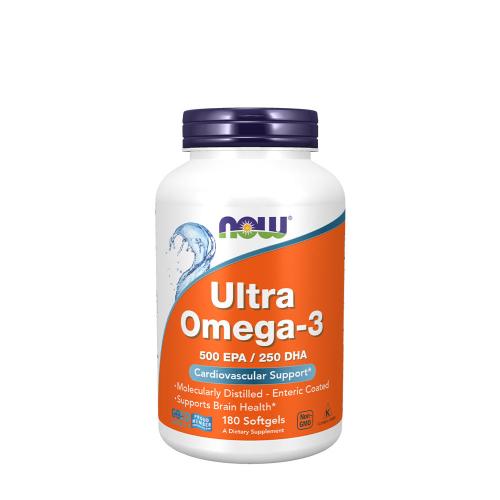 Now Foods Ultra Omega-3 - Fischöl Weichkapsel (180 Weichkapseln)
