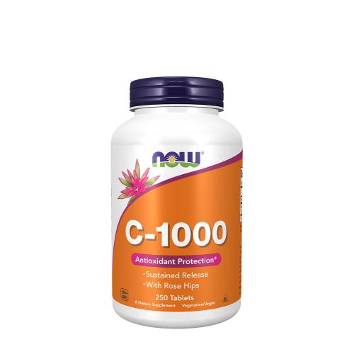 Vitamin C mit verzögerter Freisetzung 1000 mg Tablette mit Hagebutten (250 Tabletten)
