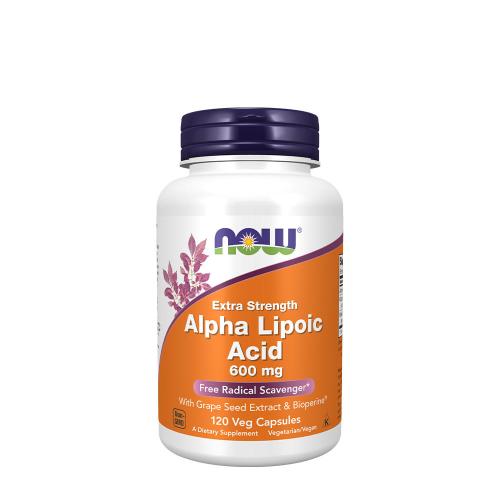 Now Foods Alpha Lipoic Acid, Extra Strength 600 mg (120 veg.Kapseln)