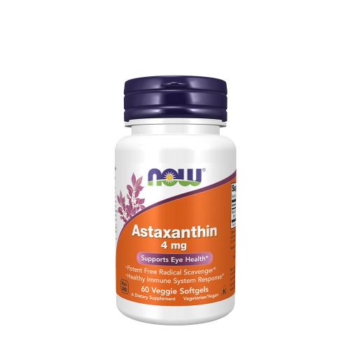 Now Foods Astaxanthin 4 mg  (60 veg.Weichkapseln)
