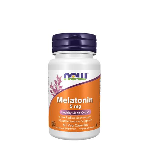 Now Foods Melatonin 5 mg (60 veg.Kapseln)
