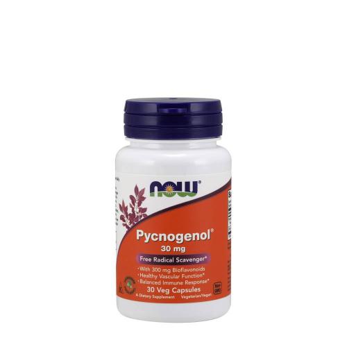 Now Foods Pycnogenol® 30 mg - Antioxidationsmittel (30 veg.Kapseln)