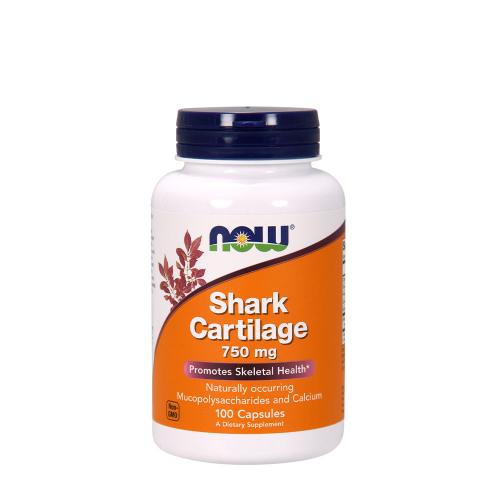 Now Foods Shark Cartilage - Haifischknorpel 750 mg Kapsel (100 Kapseln)
