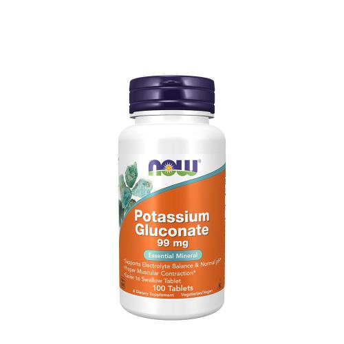 Now Foods Potassium Gluconate 99 mg (100 Tabletten)