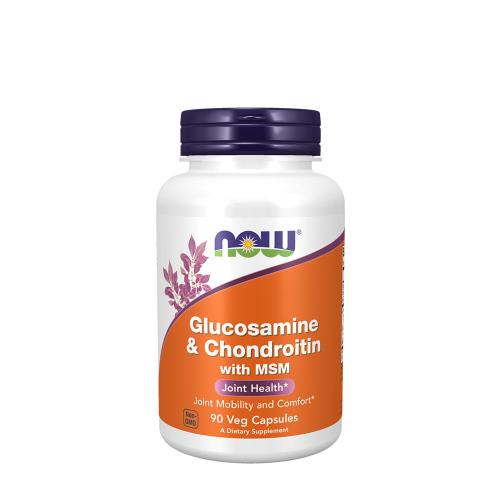Now Foods Glucosamine & Chondroitin with MSM  (90 Kapseln)