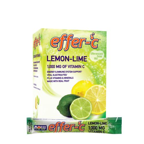 Now Foods EFFER-C™ 30/Box (30/Dose, Zitrone Limette)