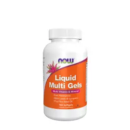   Now Foods Liquid Multi Gels - Schnell Absorbierendes Multivitamin Weichkapsel (180 Weichkapseln)