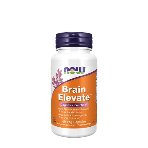 Now Foods Brain Elevate Veg Capsules (60 veg.Kapseln)
