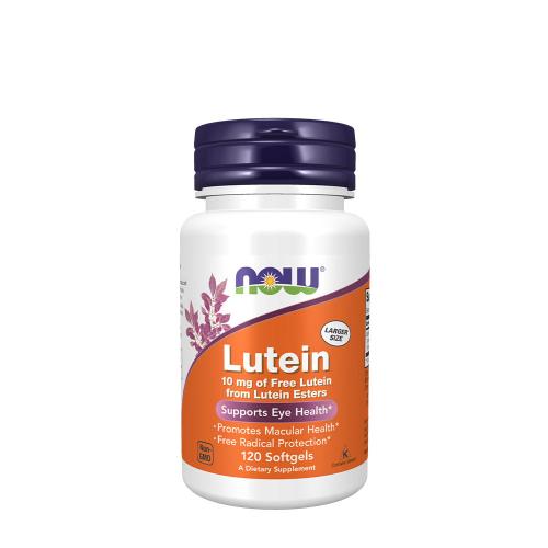 Now Foods Lutein 10 mg From Esters - Vitamin des Auges (120 Weichkapseln)
