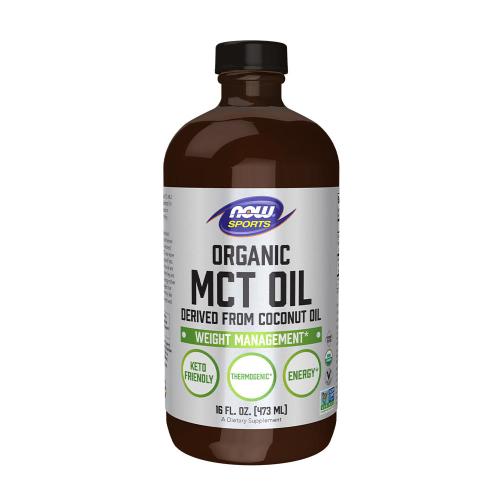 Now Foods MCT Oil, Organic - Natürliches MCT Öl (473 ml)