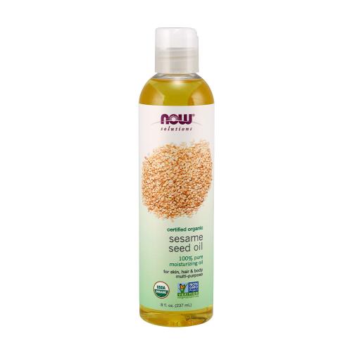 Now Foods Sesame Seed Oil, Organic - Natürliches Samenöl (237 ml)