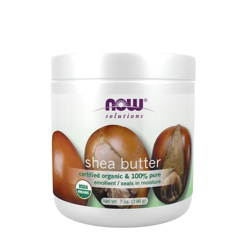 Now Foods Shea Butter, Organic - Natürliche Sheabutter (207 ml)