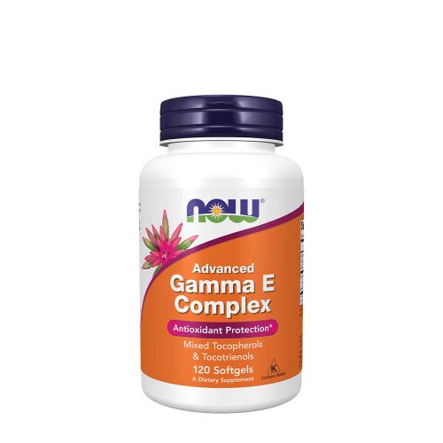 Now Foods Advanced Gamma E Complex - Vitamin E-Komplex Weichkapsel (120 Weichkapseln)
