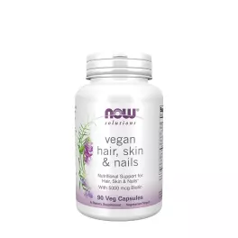   Now Foods Hair, Skin & Nails, Vegan - Veganes Vitamin für Haar, Haut, Nagel (90 veg.Kapseln)