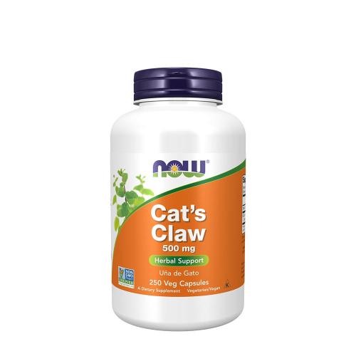 Now Foods Cat's Claw - Katzenkralle-Extrakt 500 mg Kapsel (250 veg.Kapseln)