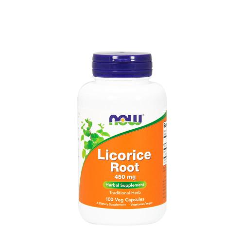 Now Foods Licorice Root - Süßholzwurzel 450 mg Extrakt (100 Kapseln)