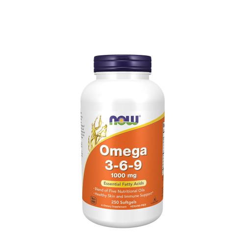 Now Foods Omega 3-6-9 1000 mg Weichkapsel (250 Weichkapseln)