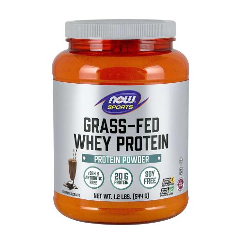 Now Foods Grass-Fed Whey Protein - Molkenprotein (545 g, Cremige Schokolade)