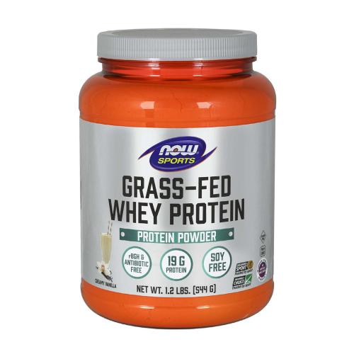 Now Foods Grass-Fed Whey Protein - Molkenprotein (545 g, Cremige Vanille)