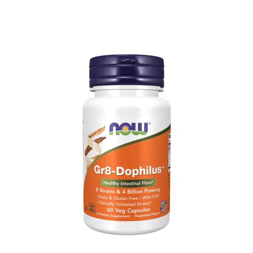 Now Foods Gr8-Dophilus - Verdauungsunterstützung Kapsel (60 veg.Kapseln)