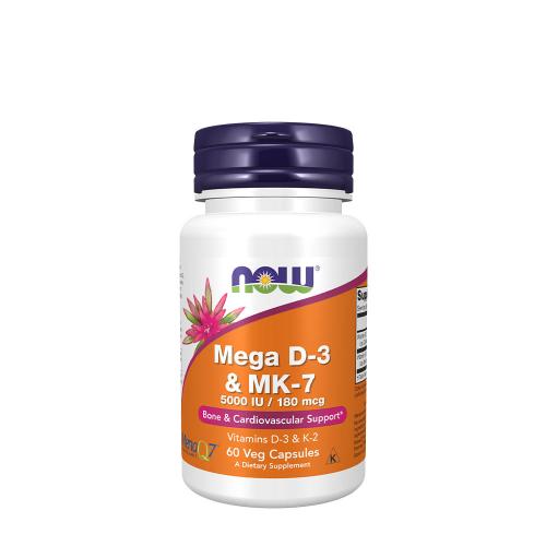 Now Foods Mega D-3 & MK-7  (60 veg.Kapseln)