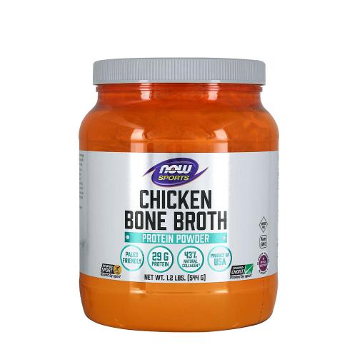 Bone Broth, Chicken Powder - Proteinreiches Hühnerknochenbrühe Pulver (544 g)