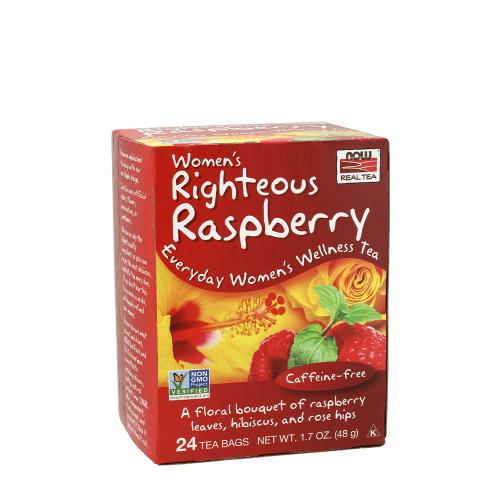 Now Foods Women's Righteous Raspberry Tee für Frauen (48 g)