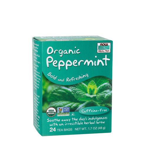 Now Foods Organic Peppermint - Pfefferminz Tee (48 g)